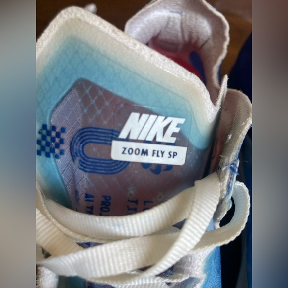 Nike Zoom Fly SP Running Shoes Women’s 8 Indigo Fog Racing Sneakers - Picture 3 of 8